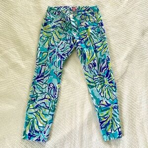 Lilly Pulitzer Kelly pants size 10